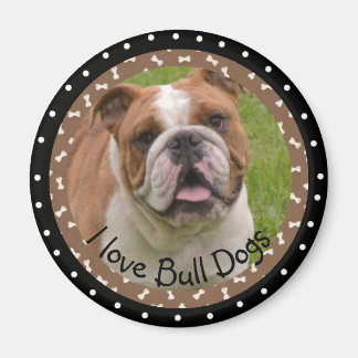 J'adore Bull Dogs Magnet