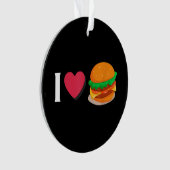 J'adore Burger Cheeseburger Manger Malsain  (devant)