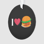 J'adore Burger Cheeseburger Manger Malsain  (devant)