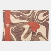 J'adore cappuccino serviette de cuisine (Horizontal)