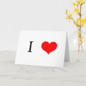 J'adore... CARTE (Fleur jaune)