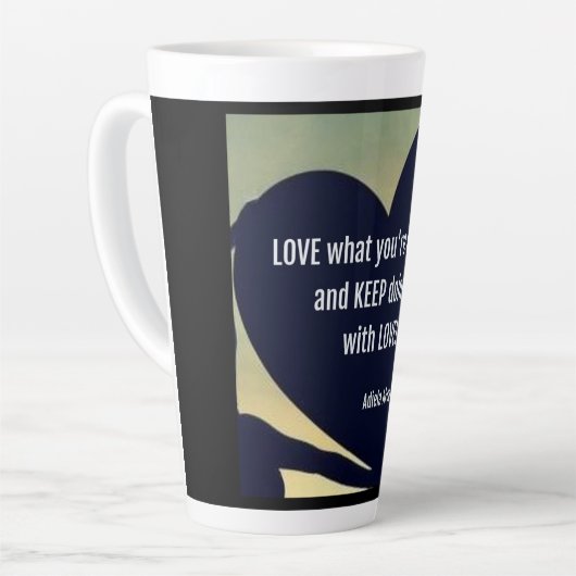 J'adore ce que vous faites Mug Latte (L) - Adiela (Angle gauche)