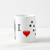 J'adore Chiens Café Mug (Centre)