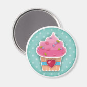 J'adore Cupcakes Magnet (Recto/Verso)