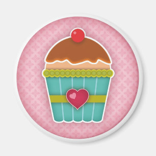 J'adore Cupcakes Magnet
