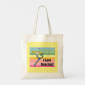 J'adore danser le sac de danse (Dos)