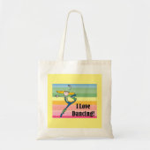 J'adore danser le sac de danse (Devant)