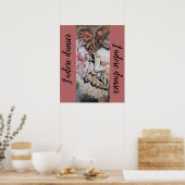 J'adore danser poster (Keuken)