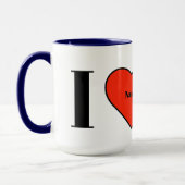 J'adore EMS Icons Mug (Gauche)
