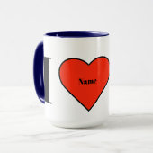 J'adore EMS Icons Mug (Devant gauche)
