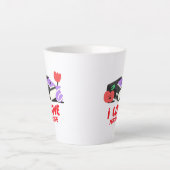 J'adore enseigner Latte Mug (Devant)
