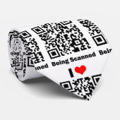 J'adore être numérisé Cravate (Roulé)