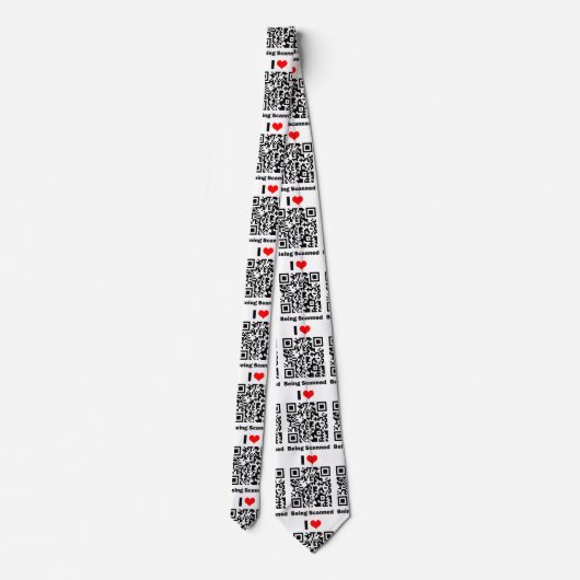 J'adore être numérisé Cravate (Dos)