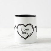 J'adore Goth Mug (Centre)