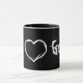 J'adore Goth Mug (Centre)