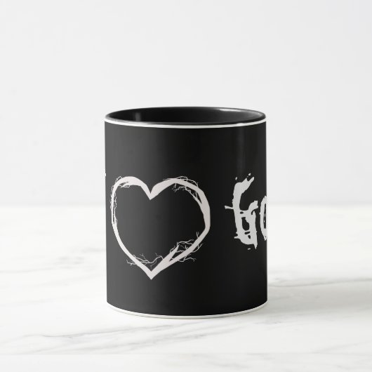 J'adore Goth Mug (Centre)