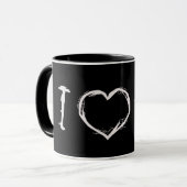 J'adore Goth Mug (Devant gauche)