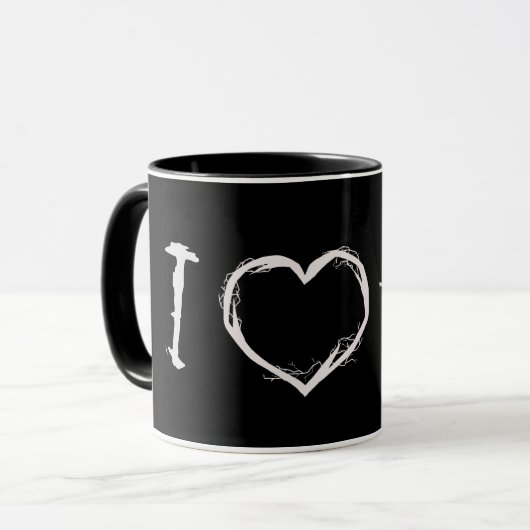 J'adore Goth Mug (Devant gauche)