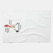 J'adore jouer dans la cuisine ! Serviette de cuisi (Horizontal)