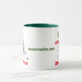 J'adore la musique de Noël ! Mug (Centre)