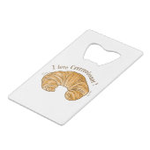 J'ADORE LA NOURRITURE CROISSANT, CROISSANT BISCUIT (Dos Angle)