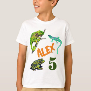 J'adore l'anniversaire des reptiles ! T-shirt