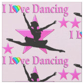 J'ADORE LE BALLET ET LE TISSU ROSE DANSANT (Fermer)