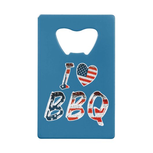 J'adore le barbecue, patriotique américain (Devant)