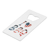 J'adore le barbecue, patriotique américain (Devant Angle)