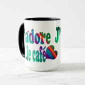 J'adore le café mok (Voorkant links)