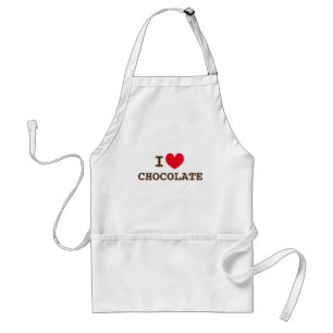 J'adore le chocolat. Tablier mignon pour chocolati