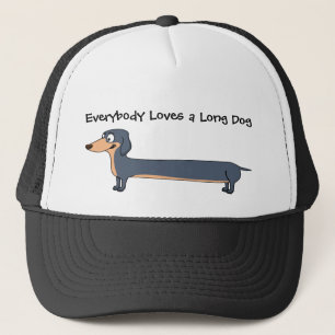J'adore le Long Chien - Casquette de Camionneur Da