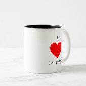 J'ADORE Le Mug F+Art du Café F+Art (Devant droit)