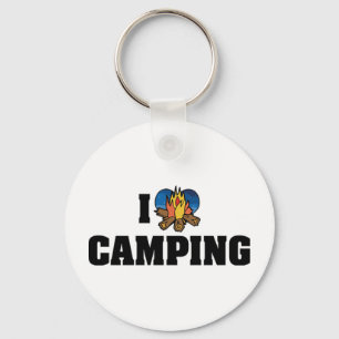 J'adore le porte-clés de camping