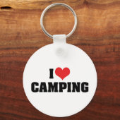 J'adore le porte-clés de camping (Recto)