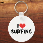 J'adore le porte-clés de surf (Recto)
