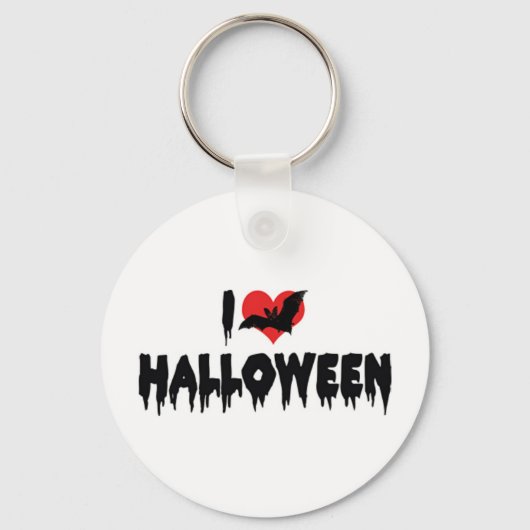 J'adore le porte-clés Halloween (Recto)