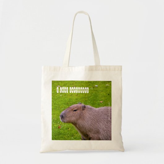 J'adore le sac Capybaras (Devant)