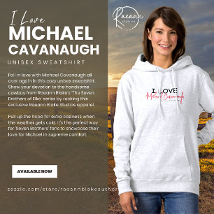 J'adore le sweat à capuche Michael Cavanaugh