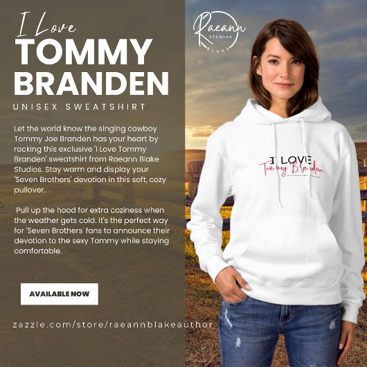J'adore le sweat à capuche Tommy Brandon