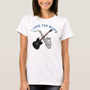 J'adore le T-shirt bleu