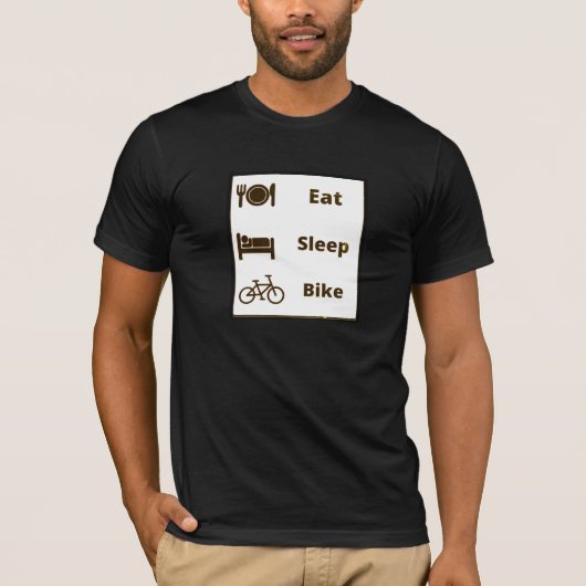 J'adore le T-Shirt cycliste (Devant)
