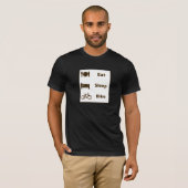 J'adore le T-Shirt cycliste (Devant entier)