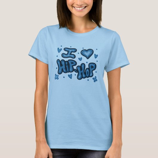 J'adore le T-Shirt Hip-Hop (Devant)