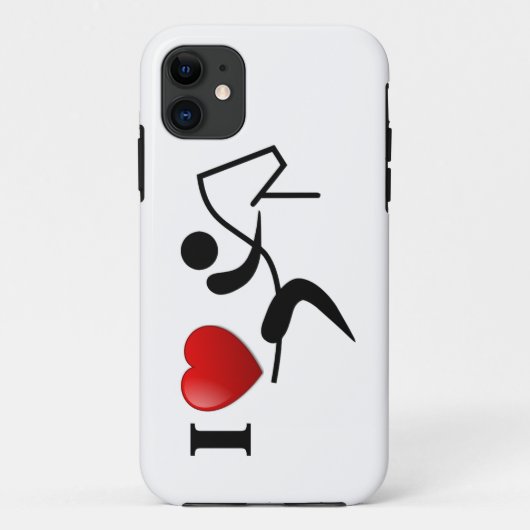 J'adore l'équitation sur un coque iphone (Dos)