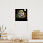 J'adore les affiches de tigres (Cuisine)