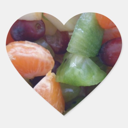 J'adore les autocollants de fruits. (Devant)