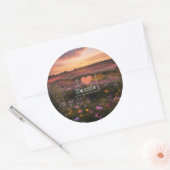 J'adore les autocollants Zazzle (Enveloppe)