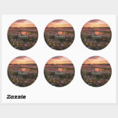 J'adore les autocollants Zazzle (Feuille)