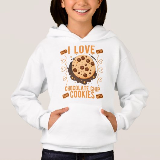 J'adore les biscuits à puce au chocolat (Devant)
